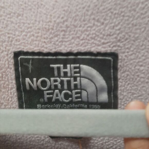 The North Face Mauve Gray Fleece Jacket  Athleisure SP - Picture 2 of 13